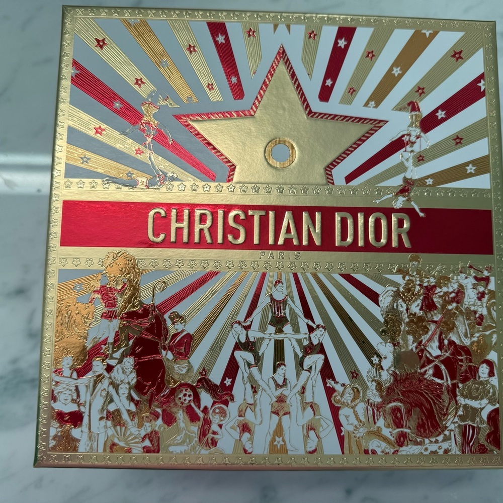 Dior Gold and Red Decorative Box